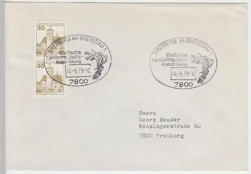 (B1034) Bedarfsbrief Sonderstempel BUND 1979
