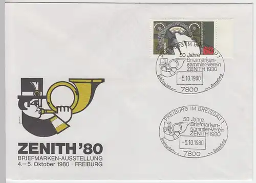 (B1033) Ersttagsbrief Sonderstempel BUND 1980