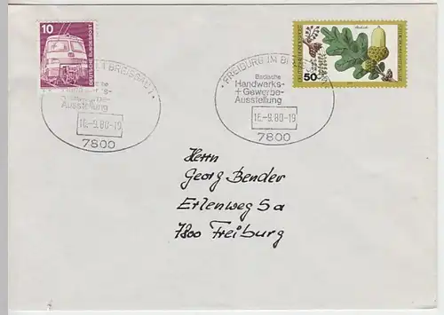 (B1006) Bedarfsbrief Sonderstempel BUND 1980