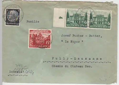 (B862) Bedarfsbrief DR, Stempel Leipzig C 1, 1941