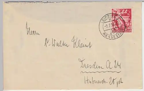 (B798) Bedarfsbrief DR, Stempel Leipzig C 2 Messestadt, Mi 661, 1938