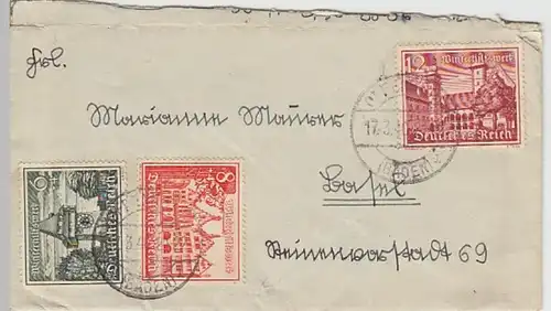 (B796) Bedarfsbrief DR, Stempel Offenburg, 1940