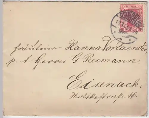 (B657) Bedarfsbrief DR 1905
