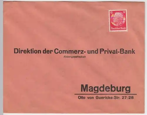 (B76) Bedarfsbrief Commerzbank Magdeburg DR Mi 519 ungelaufen