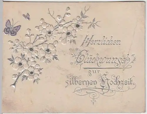 (B11) Bedarfsbrief DR 1904 Mi 68 inkl. Glückwunschkarte Hochzeit