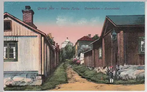 (115021) AK Åbo, Turku, Klosterbacken, Luostarimäki