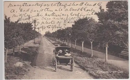 (114623) AK Littleston on Sea, The Avenue 1913