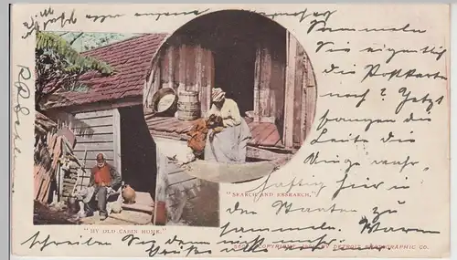 (114505) AK Private Mailing Card, USA , My old cabin home 1902