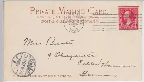 (114505) AK Private Mailing Card, USA , My old cabin home 1902