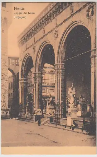 (114098) AK Firenze, Florenz, Loggia dei Lanzi, Orgagna