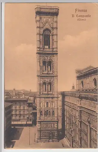 (114097) AK Firenze, Florenz, Campanile, Giotto