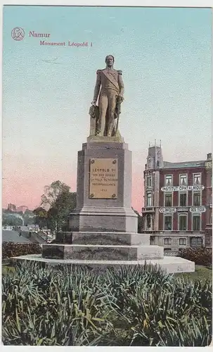 (103841) AK Namur, Monument Leopold I., vor 1945