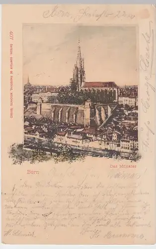 (103834) AK Bern, Münster 1899