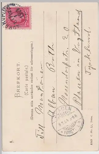 (103822) AK Norrköping, Matteuskyrkan, Matthäus Kirche 1904