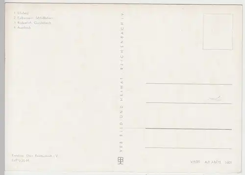 (102546) AK Im Göltzschtal, Ellefeld, Rodewisch, Auerbach, Falkenstein 1970