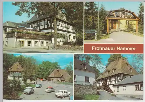 (102329) AK Frohnauer Hammer, Mehrbildkarte 1981