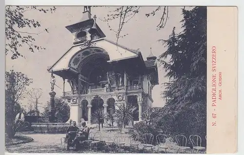 (101653) AK Milano, Dell' Esposizione 1906, Padiglione Svizzero