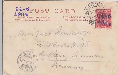 (101652) AK Dunfermline, Abbey from northwest, 1904