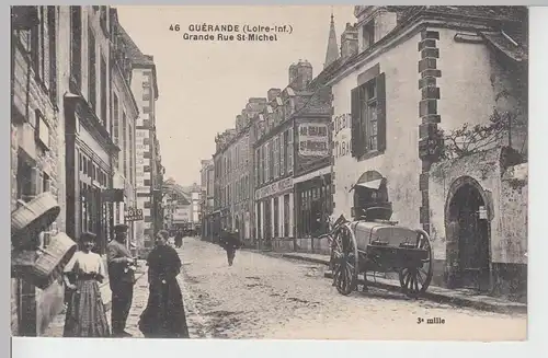 (101594) AK Guérande, Grande rue St-Michel, 1928