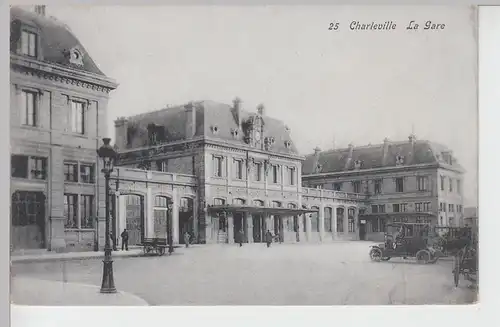 (101591) AK Charleville, La Gare, vor 1945