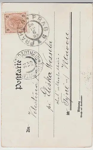 (100703) AK Paris, Exposition Universelle, Le Pouche de Petit Palais, Litho 1900