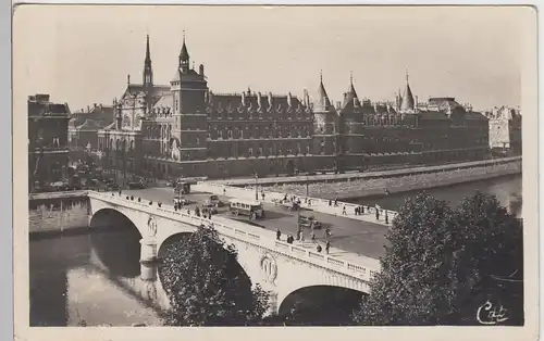 (100187) AK Paris, Le pont au Change et la Conciergerie, vor 1945