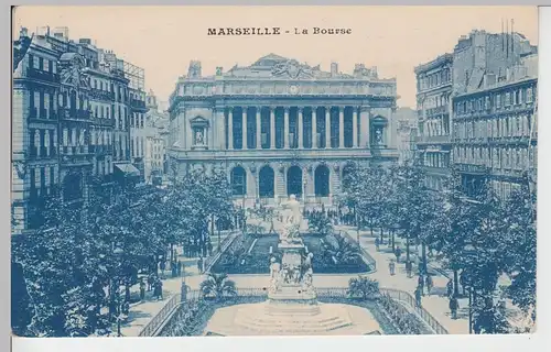 (100183) AK Marseille, La Bourse, vor 1945