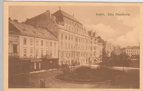 (100146) AK Lwów, Lwiw, Lemberg, Izba Handlowa, Handelskammer 1916