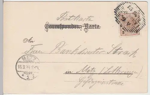 (100103) AK Gruß aus Innsbruck, Maria Theresienstraße 1899