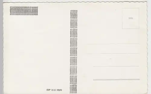 (100056) AK Marken, Niederlande, Kinder in Tracht, DDR-Preis-Überdruck 1964-67