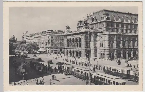 (99105) AK Wien, Opernring, vor 1945