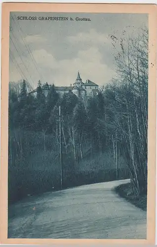 (98800) AK Burg Grafenstein, Hrad Grabštejn 1927