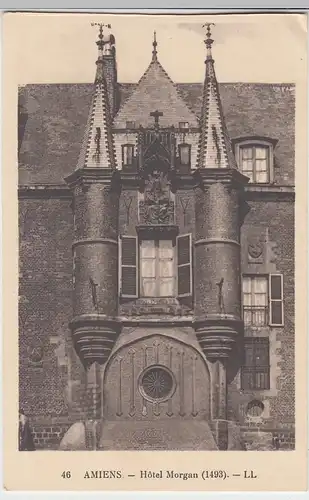 (98774) AK Amiens, Hôtel Morgan, vor 1945