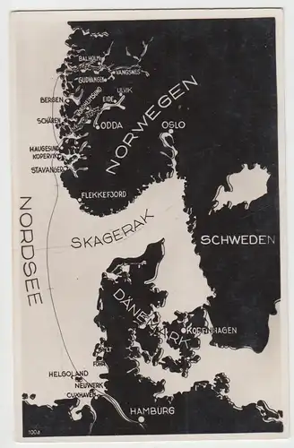 (98739) AK Reiseroute Hardanger- u. Sognefjord Norwegen