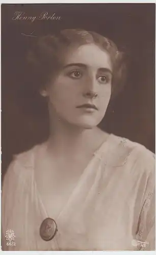 (98436) AK Schauspielerin Henny Porten, 1916