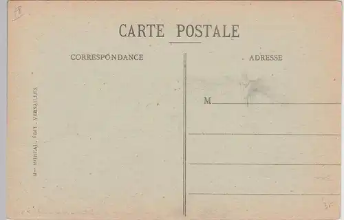 (98004) AK Versailles, Panorama du Quartier St-Louis, vor 1945