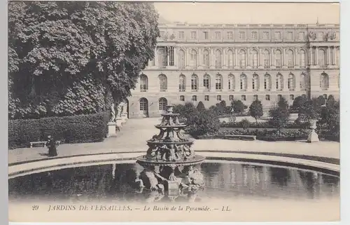 (98001) AK Versailles, Jardins, Le Bassin de la Pyramide, vor 1945