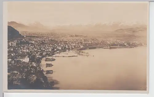 (97588) AK Bregenz, Bodensee, Panorama, vor 1945