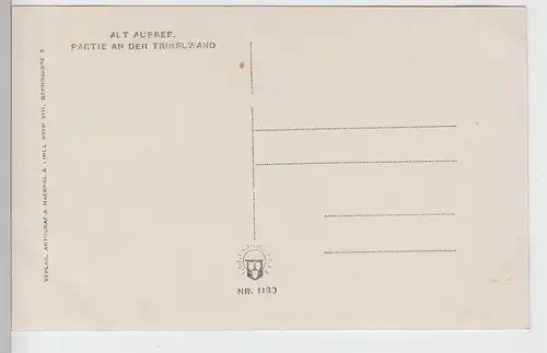 (97574) AK Bad Aussee, Trisselwand, vor 1945