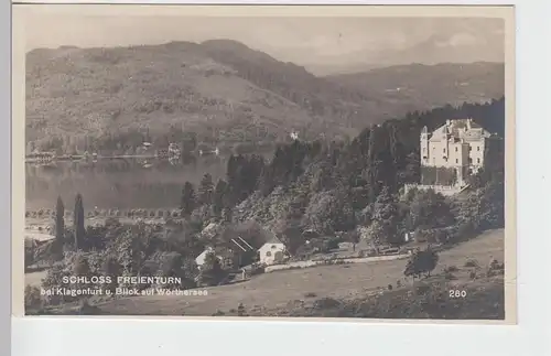 (97556) AK Klagenfurt am Wörthersee, Schloss Freyenthurn, um 1926