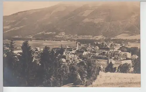 (97555) AK Spittal an der Drau, Panorama, Blick vom Fratres, vor 1945