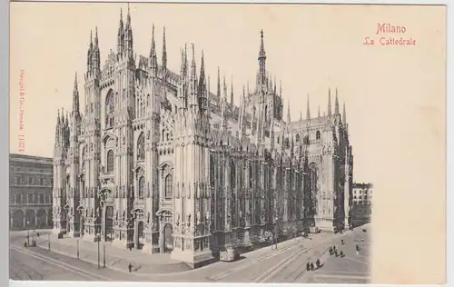 (97314) AK Milano, La Cattedrale, um 1910