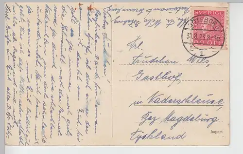 (97204) AK Göteborg, stora teatern, 1923