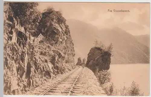 (97188) AK Fra Vossebanen, vor 1945