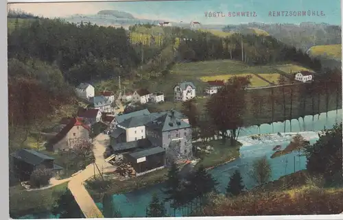 (96921) AK Rentzschmühle, Feldpost 1915