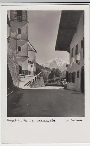 (95965) AK Ramsau mit Hohem Göll, 1940er