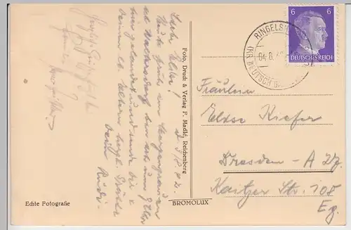 (95504) AK Finkendorf, Polesí (Rynoltice), 1942