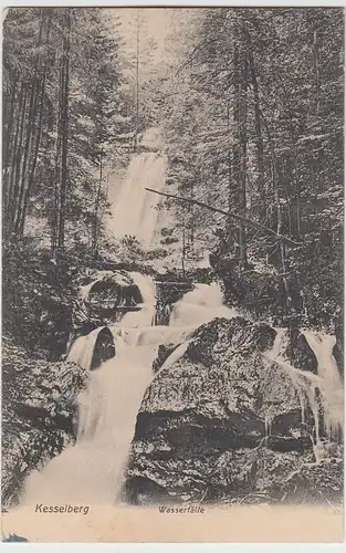 (94596) AK Kesselberg (Bayern), Wasserfälle, 1922