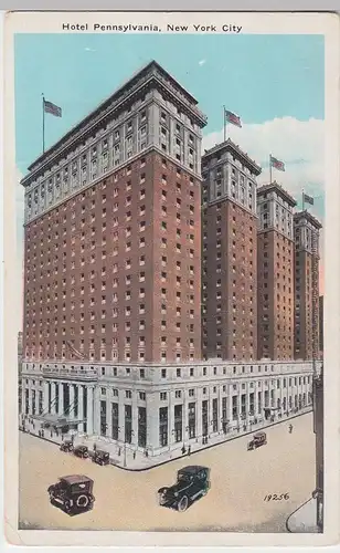 (93870) AK New York City, Hotel Pennsylvania, vor 1945