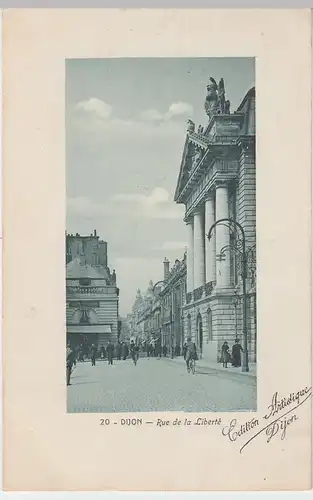 (93834) AK Dijon, Rue de la Liberté, 1911